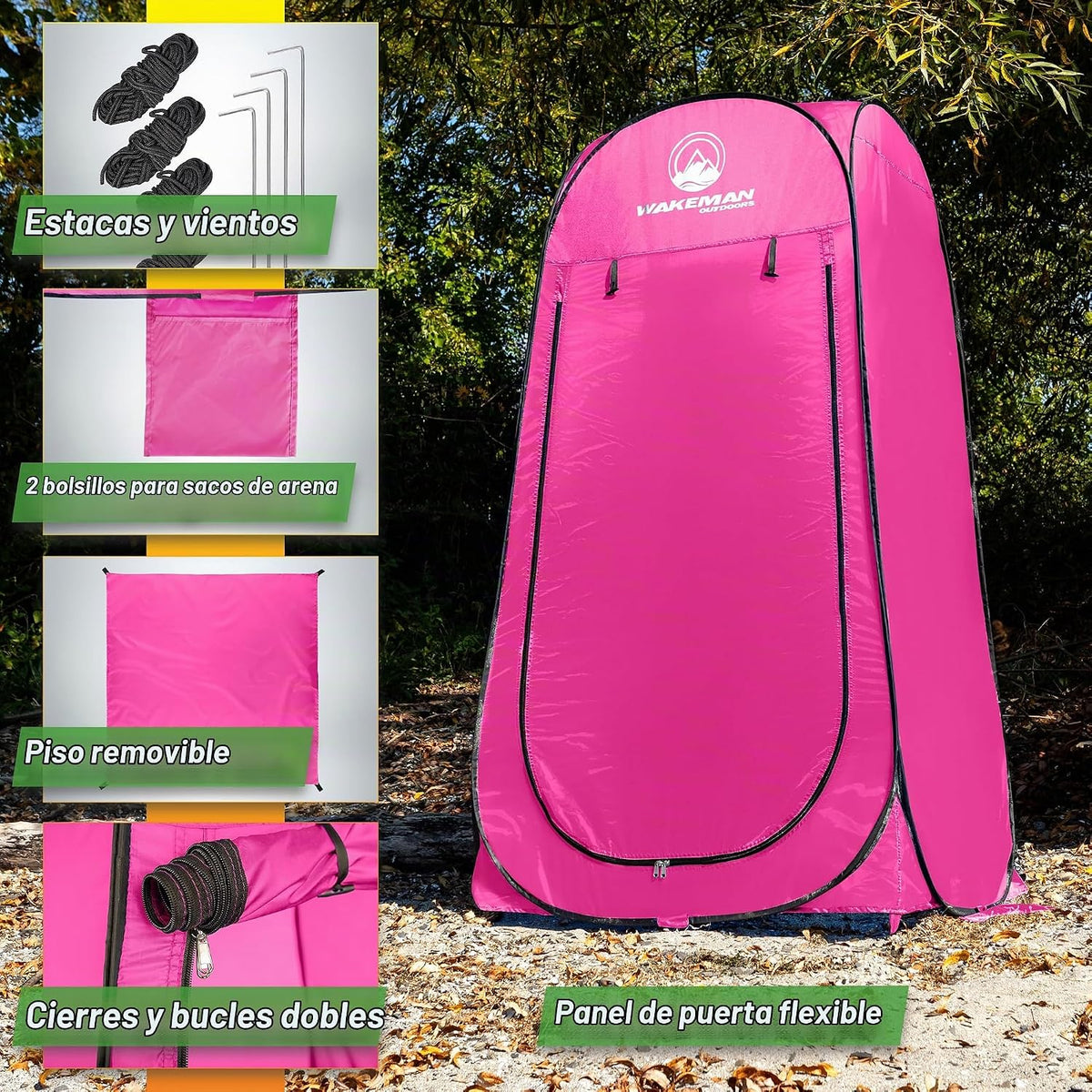 Wakeman Mini tienda de campaña desplegable para niños, playa y camp...