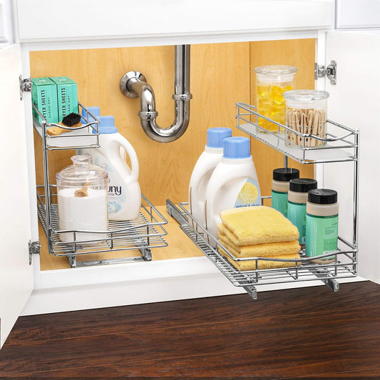 LYNK PROFESSIONAL® Organizador de gabinete de cocina extraíble para...