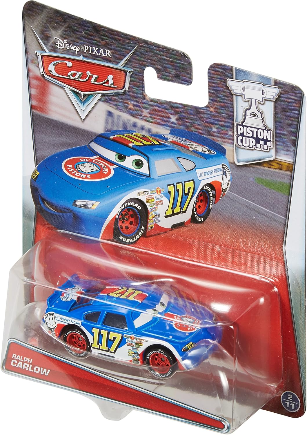 Disney Coches Juguetes Ralph Carlow Vehículo fundido a presión