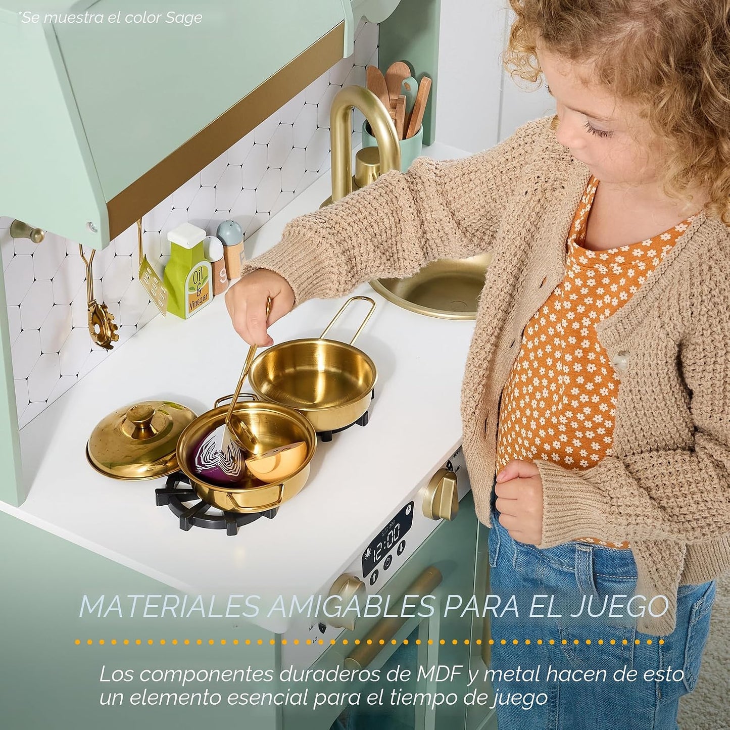 Best Choice Products - Juguetes de madera para niños, cocina de sim...