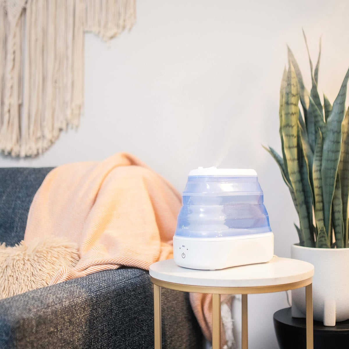 Crane Humidificador plegable de niebla fría para dormitorio y ofici...