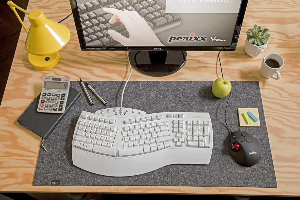 Perixx PERIBOARD-512W Periboard-512 - Teclado ergonómico dividido,...