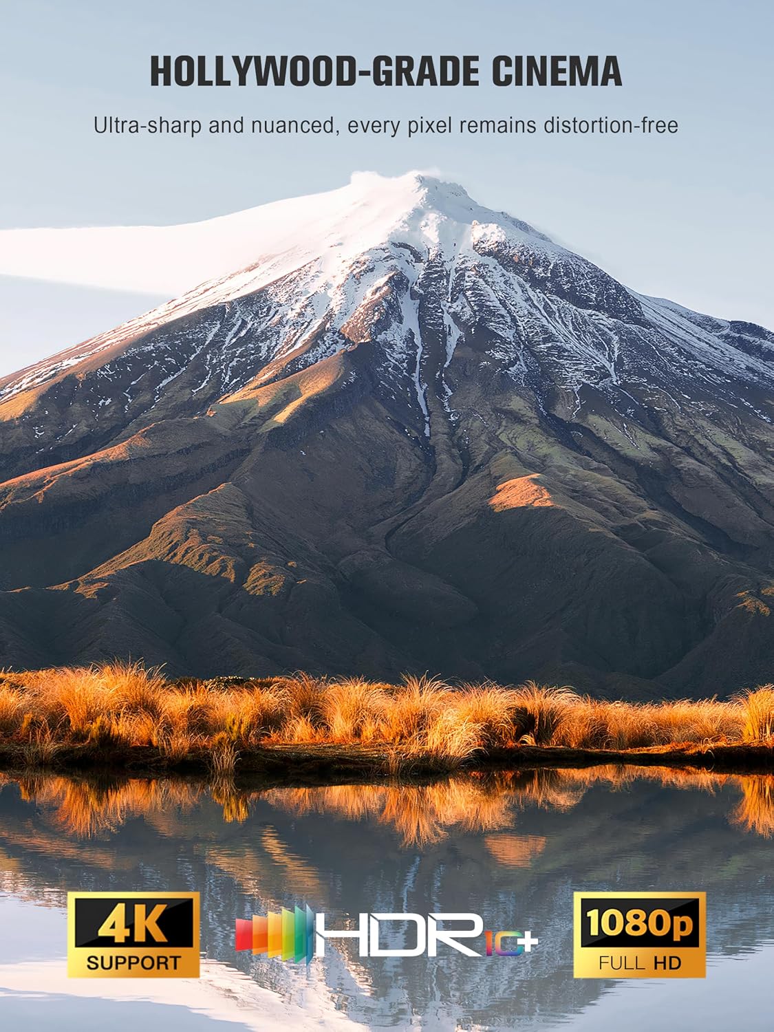【Google TV con licencia oficial】Proyector inteligente 4K con WiFi y...