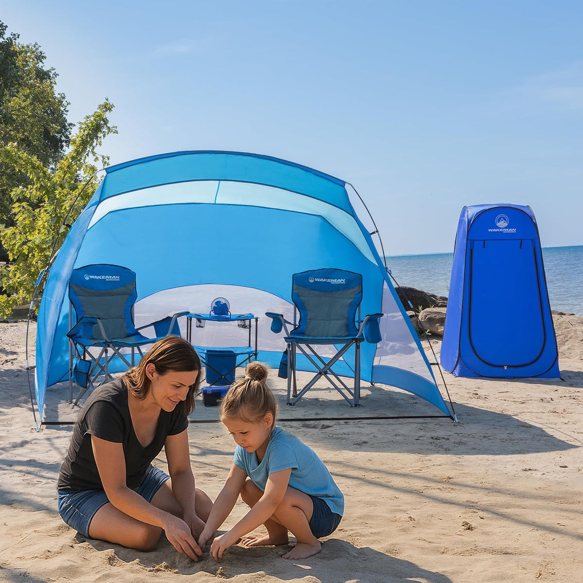 Wakeman Mini tienda de campaña desplegable para niños, playa y camp...