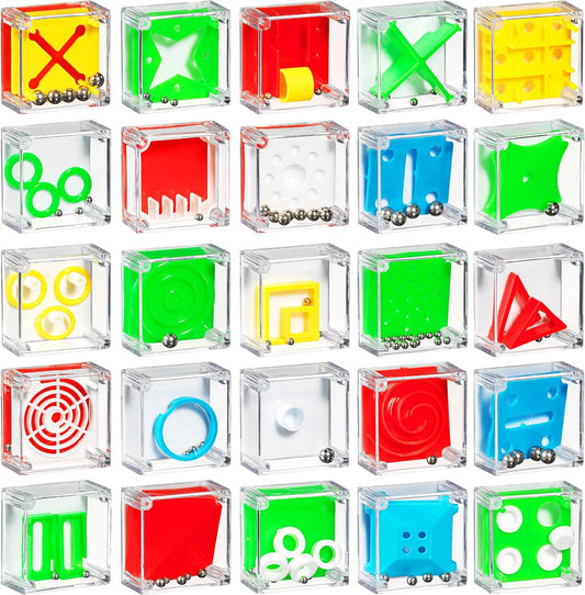 Mini Cube Puzzle Games (paquete de 72) 3D Brain Teaser Laberinto Ba...