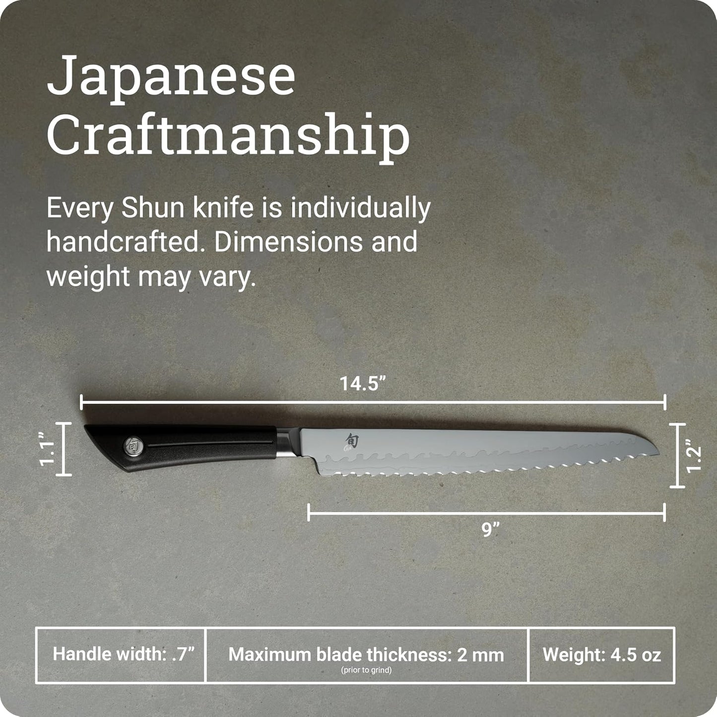 Shun Sora - Cuchillo para pelar, Pan, 9 pulgadas, Metálico | Cuchil...