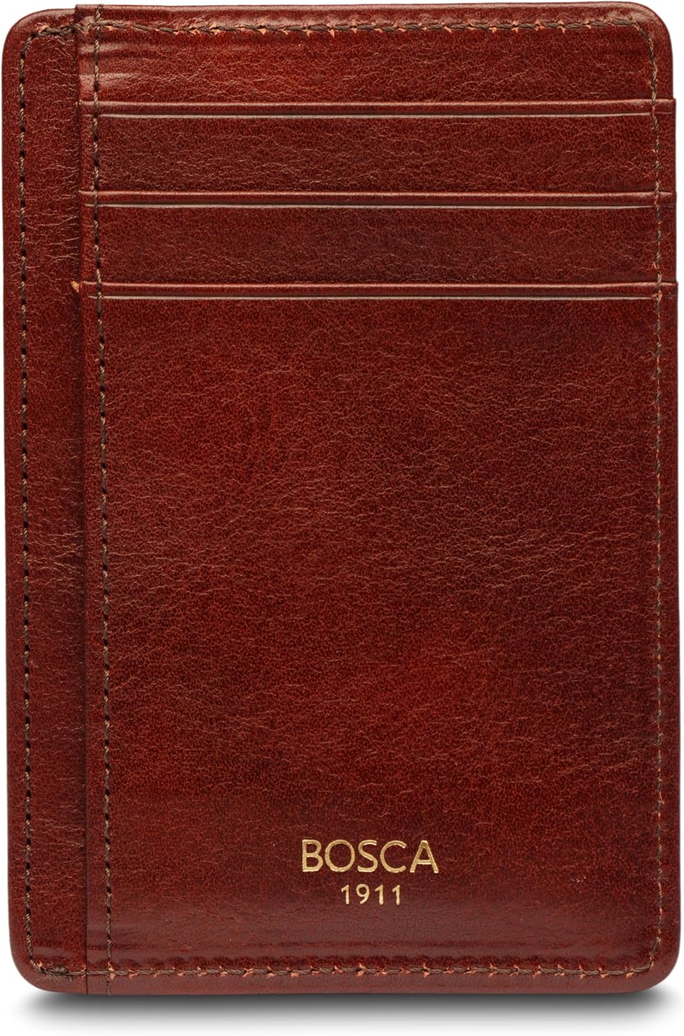 Bosca 67-CardCase - Parent, Marrón oscuro, Talla única, Cuero Viejo...
