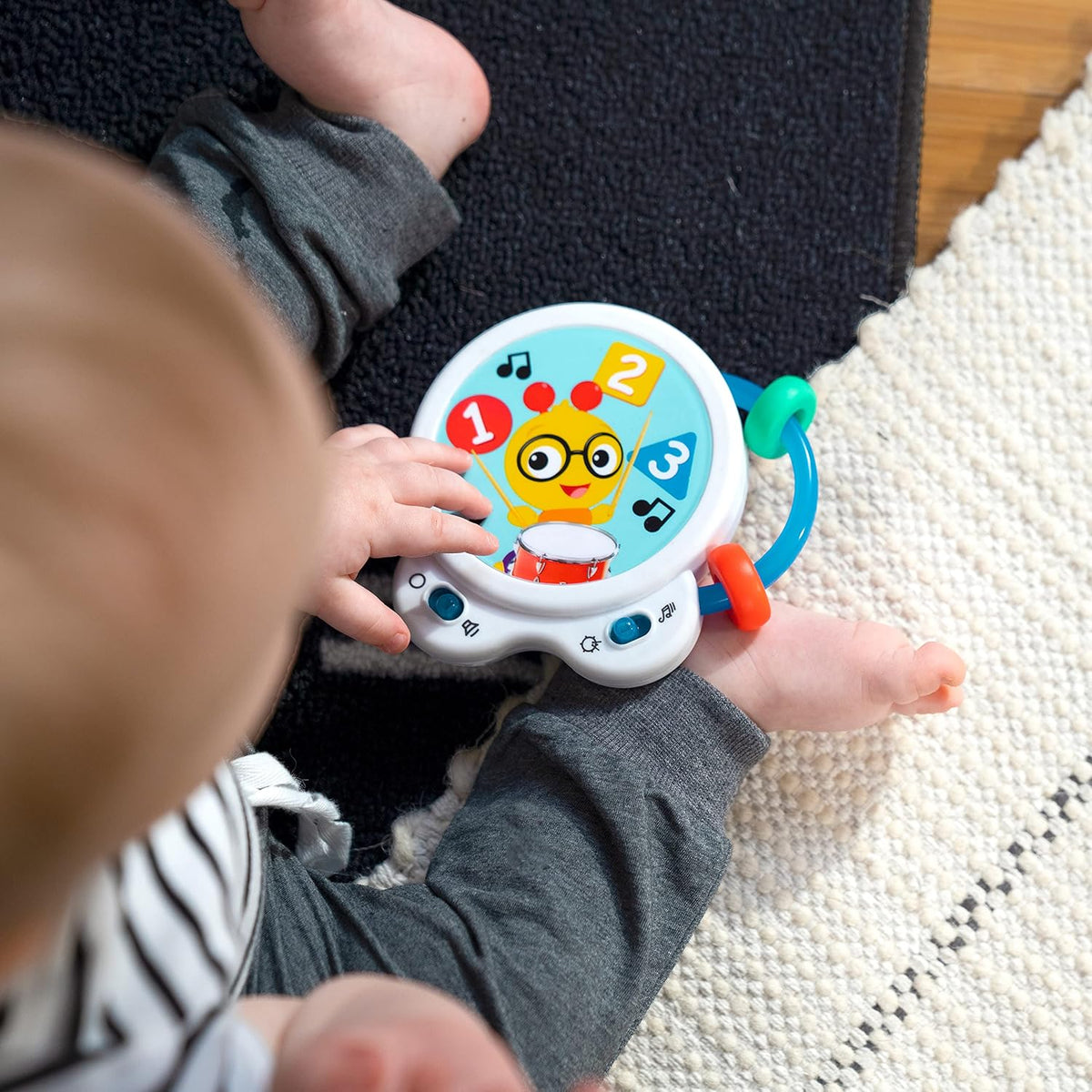 Baby Einstein Tiny Tempo - Tambor de juguete musical, a partir de 3...