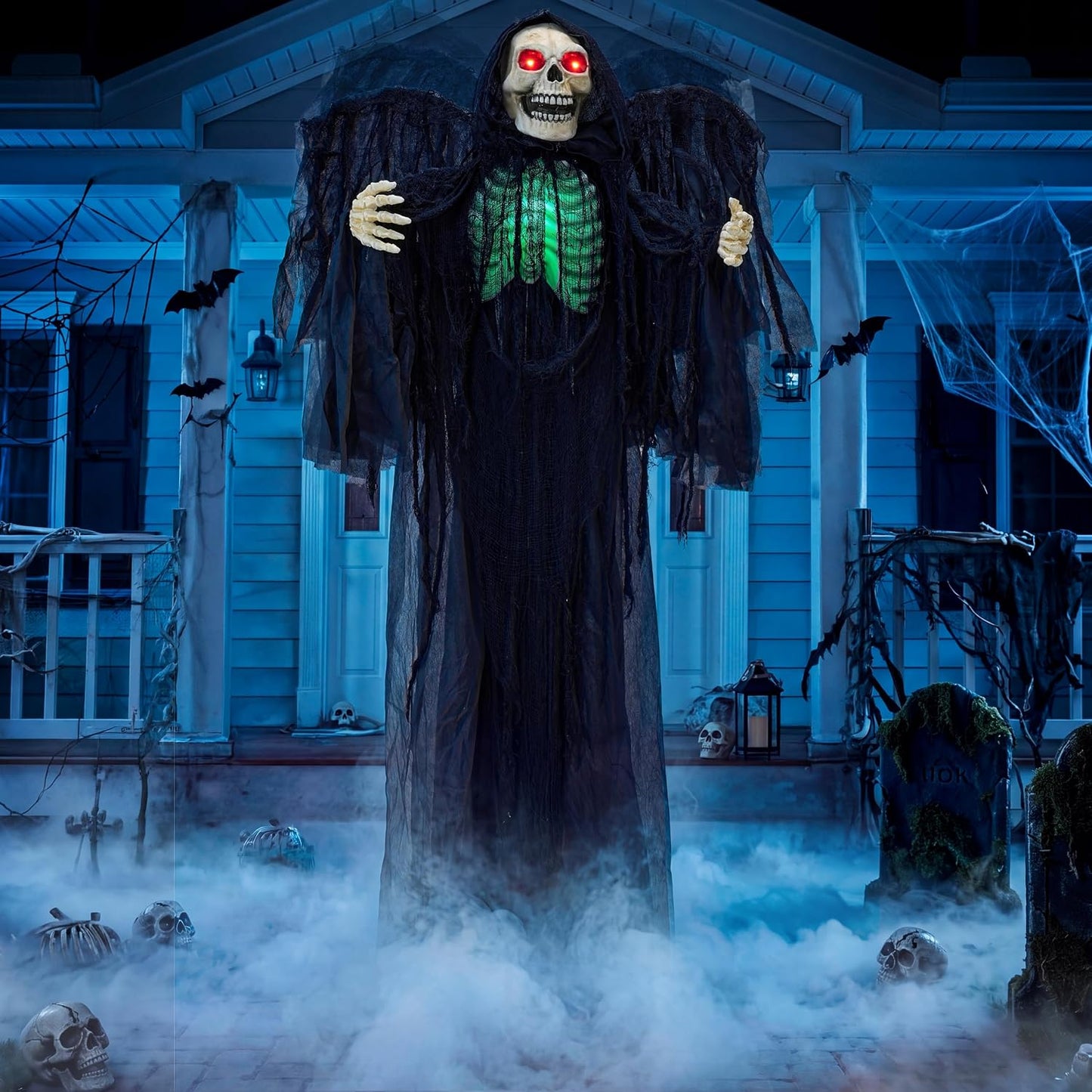 JOYIN - Decoraciones de Halloween de tamaño real, animatrónico de L...