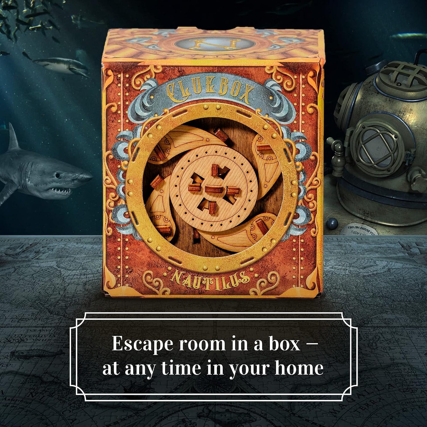 iDventure Cluebox - Captain's Nemo Nautilus - Juego de Escape Room...