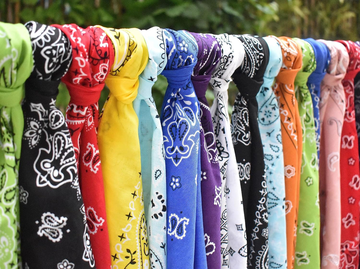 Paquete de 6 bandanas 100% de algodón conjunto de regalo \u2013 Pañ...