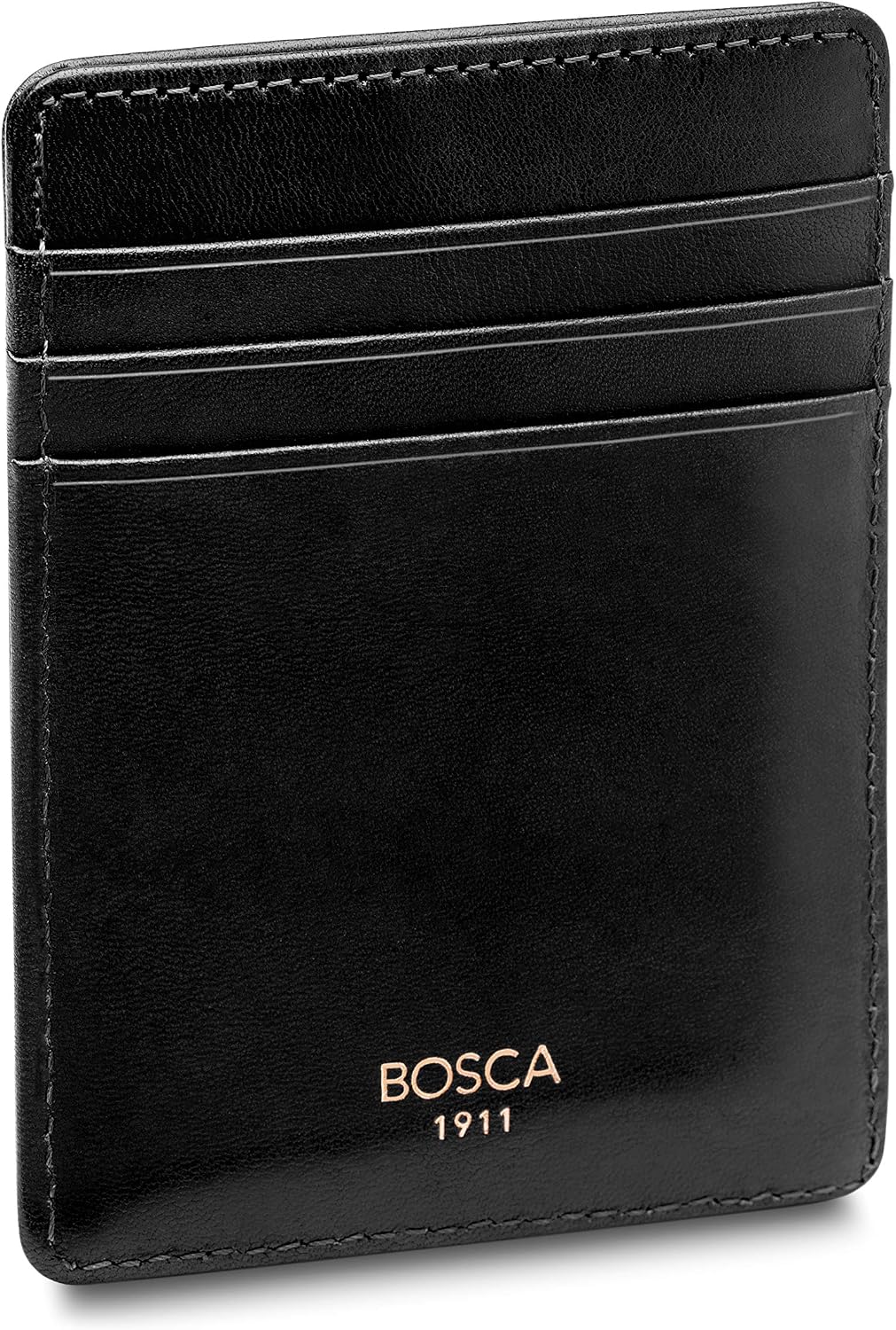 Bosca Cartera con bolsillo frontal para hombre en piel vieja - RFID