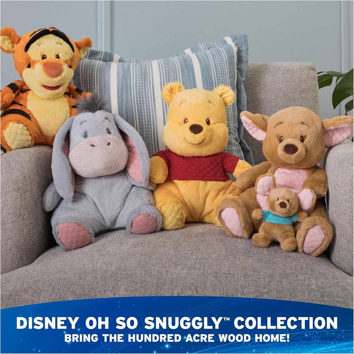 GUND Disney Winnie the Pooh Oh So Snuggly Kanga &amp; Roo - Peluche...