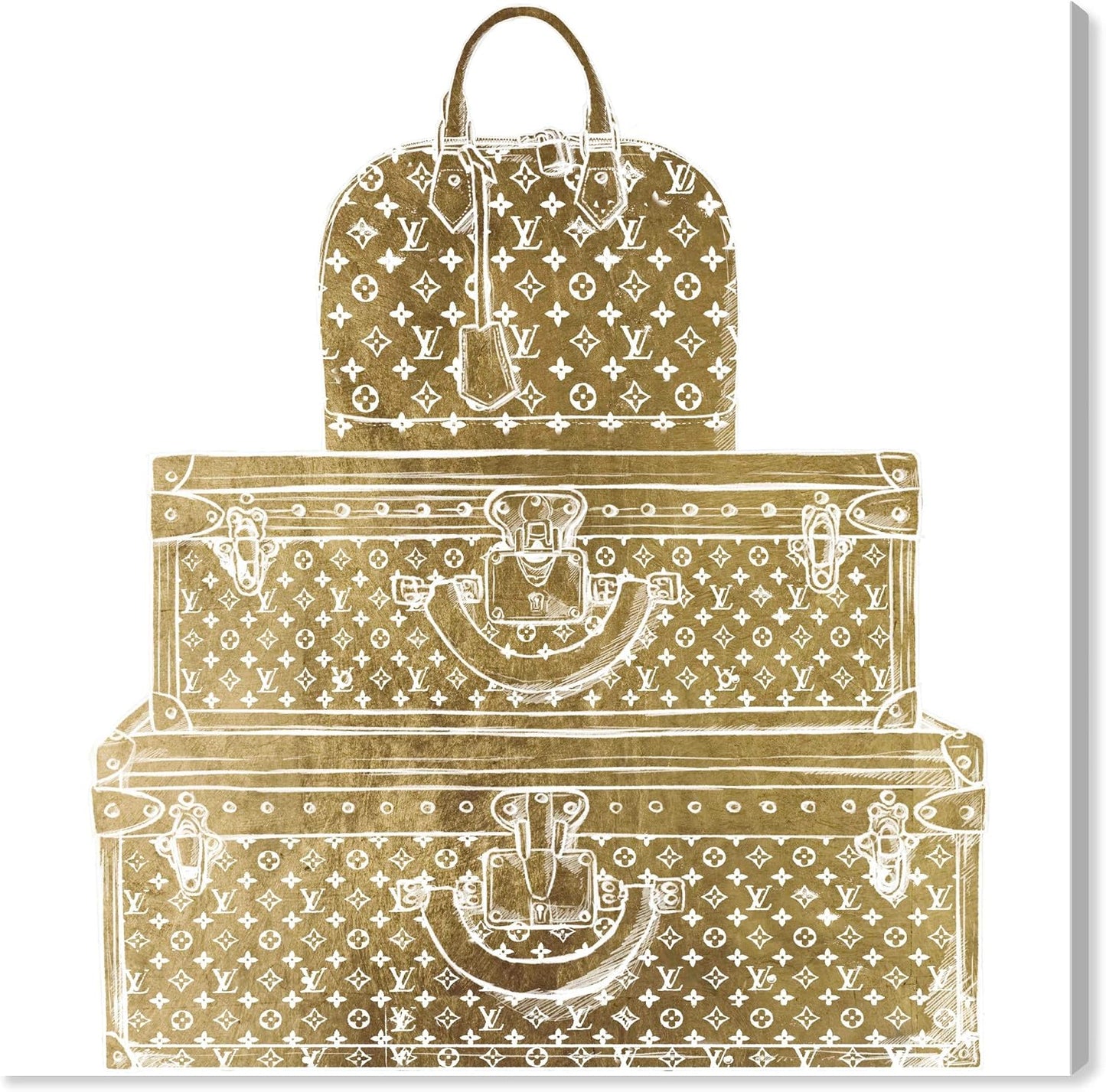 The Oliver Gal Artist Co. Lienzo decorativo para pared de moda y gl...