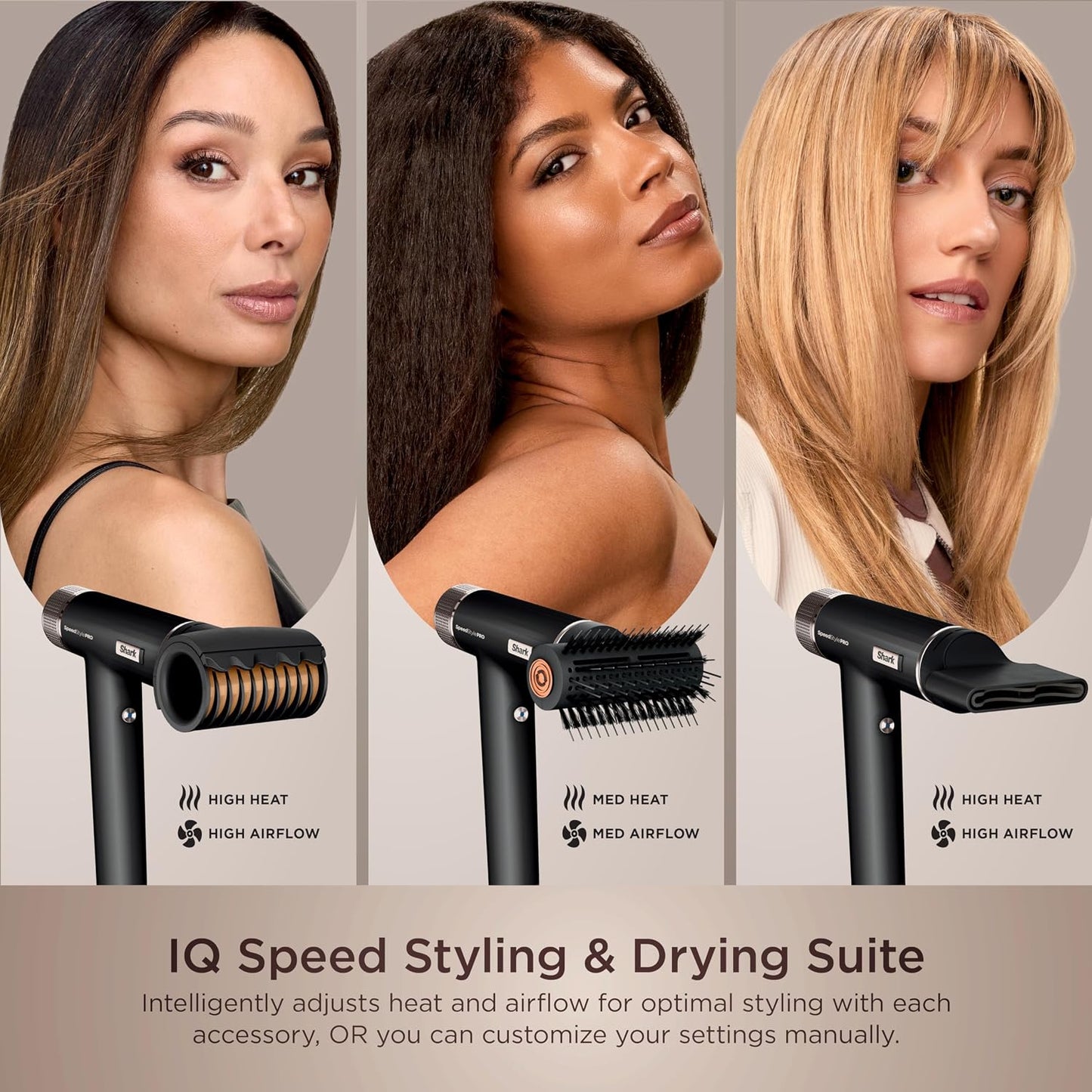 Shark SpeedStyle Pro Sistema Profesional de Secador de Pelo de Alta...