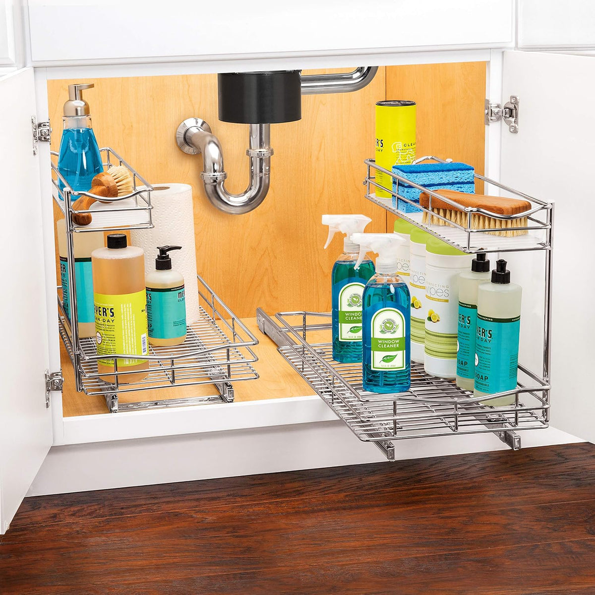 LYNK PROFESSIONAL® Organizador de gabinete de cocina extraíble deba...