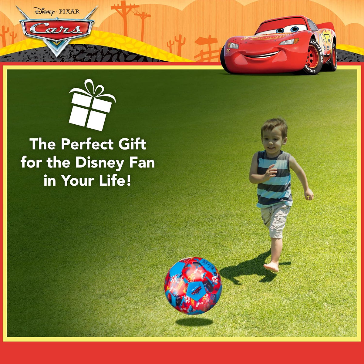 Pelota de fútbol de Disney Pixar Cars, pelota de fútbol para niños...
