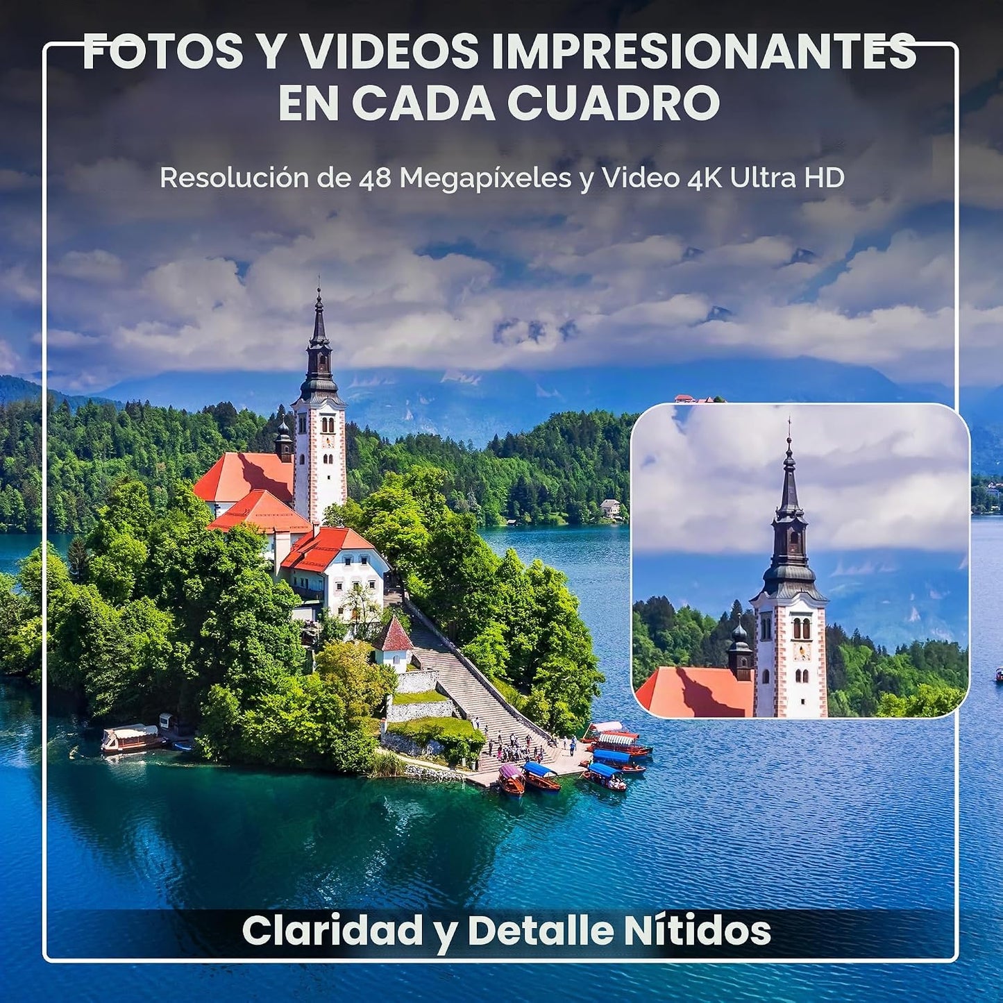 Minolta MNS10 48MP 4K Ultra HD Cámara Digital - Azul | Capture vide...
