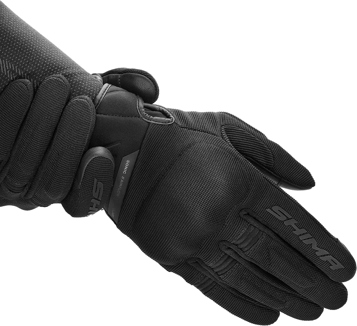 SHIMA Sonic - Guantes de motocicleta para hombre y mujer, de piel t...