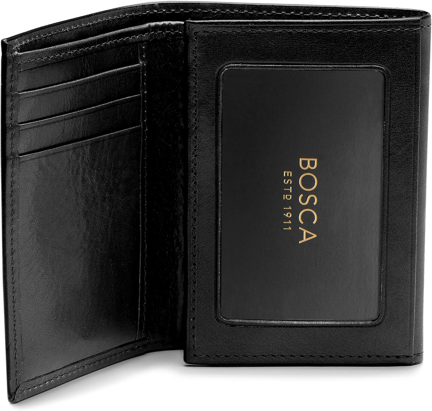 Bosca Doble I.D. Trifold para hombre