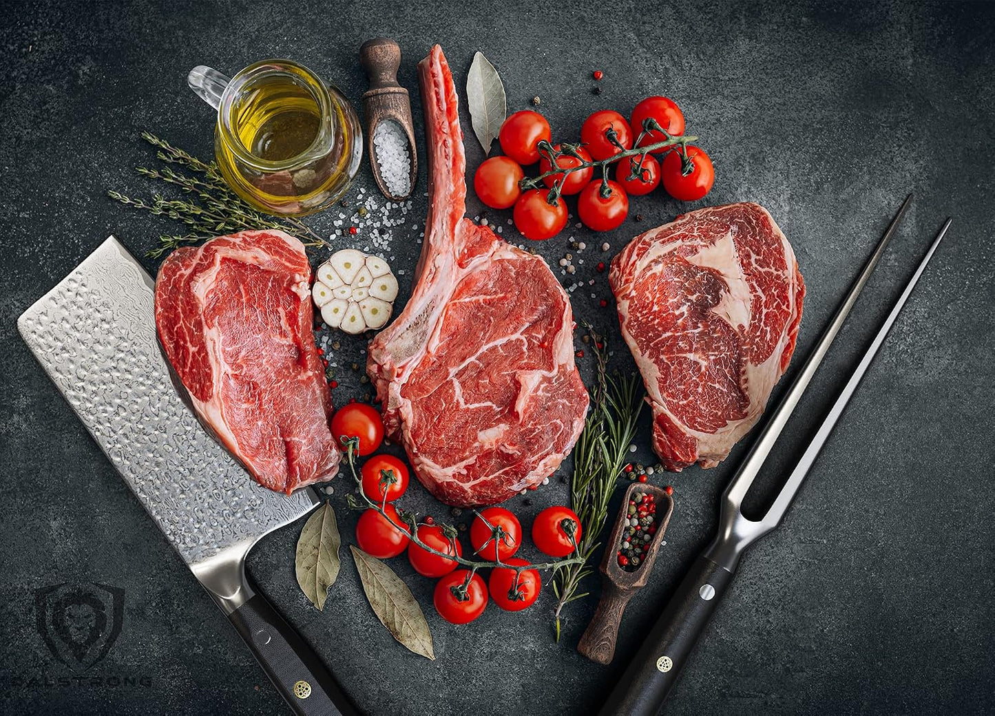 Tenedor de carne Dalstrong de 7 pulgadas 'The Empaler' - Ta...