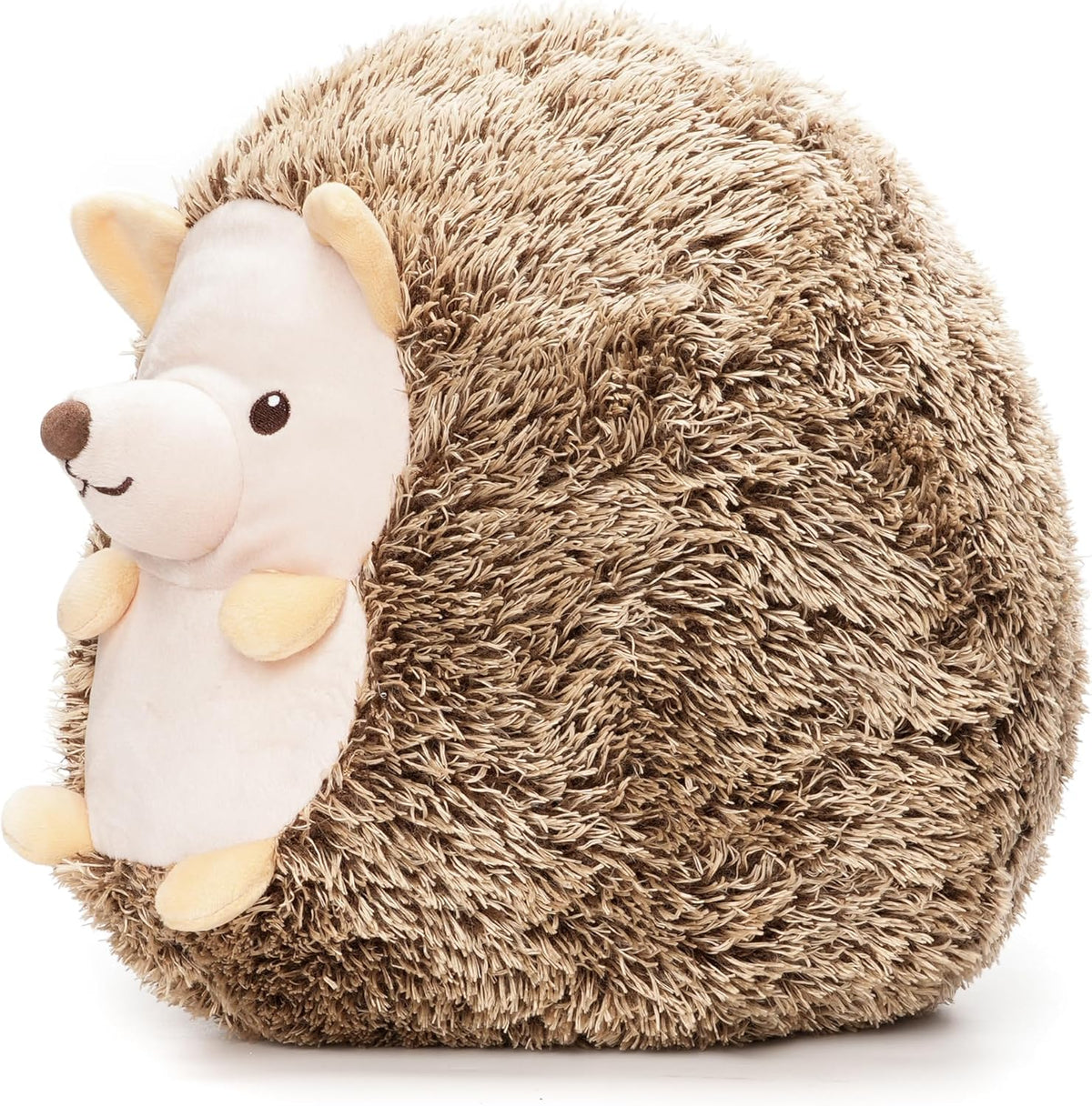 WEIGEDU Juguete de peluche de erizo, marrón, 12 pulgadas | Lindo ce...