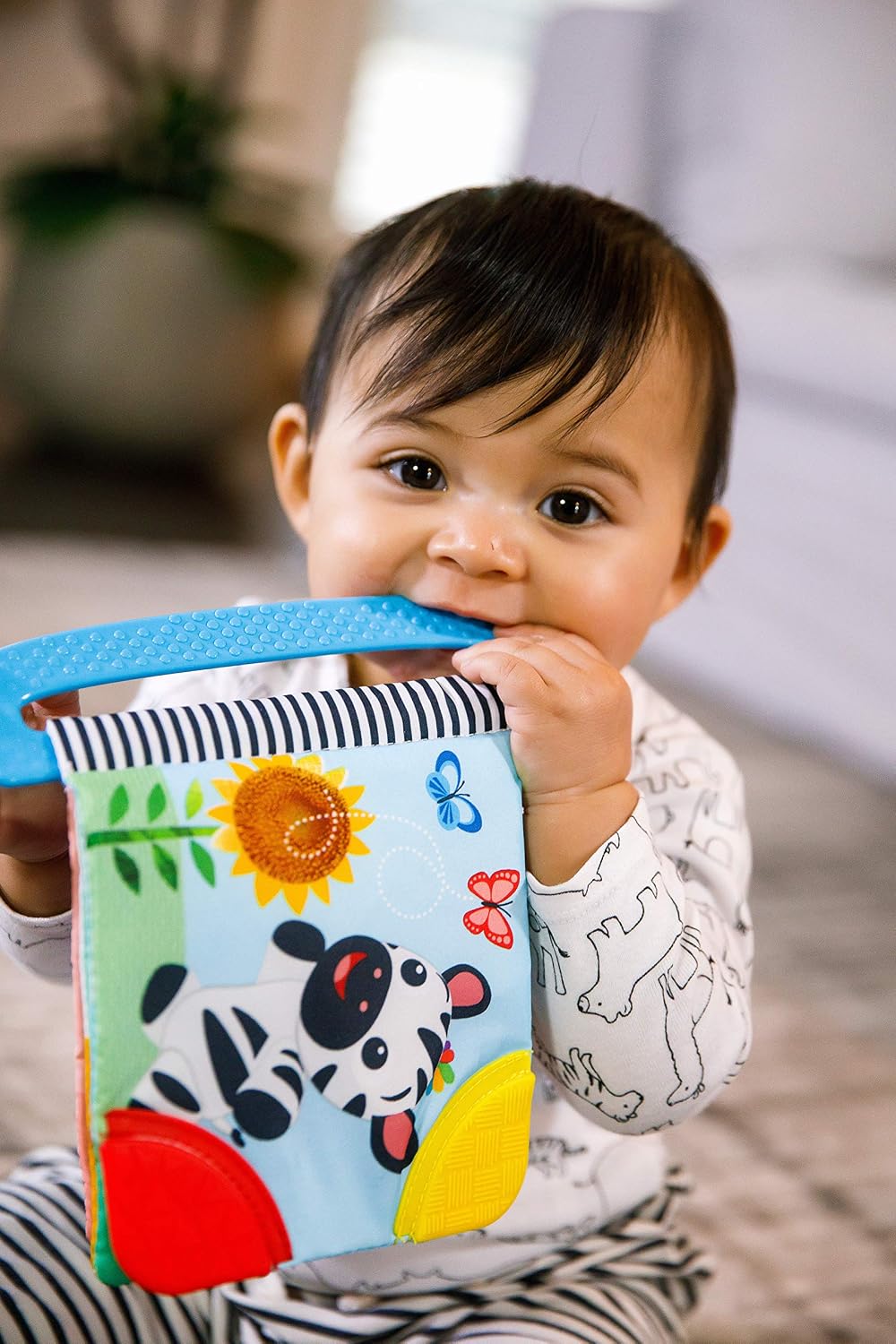 Baby Einstein Curious Explorers - Libro mordedor, juguete para llev...