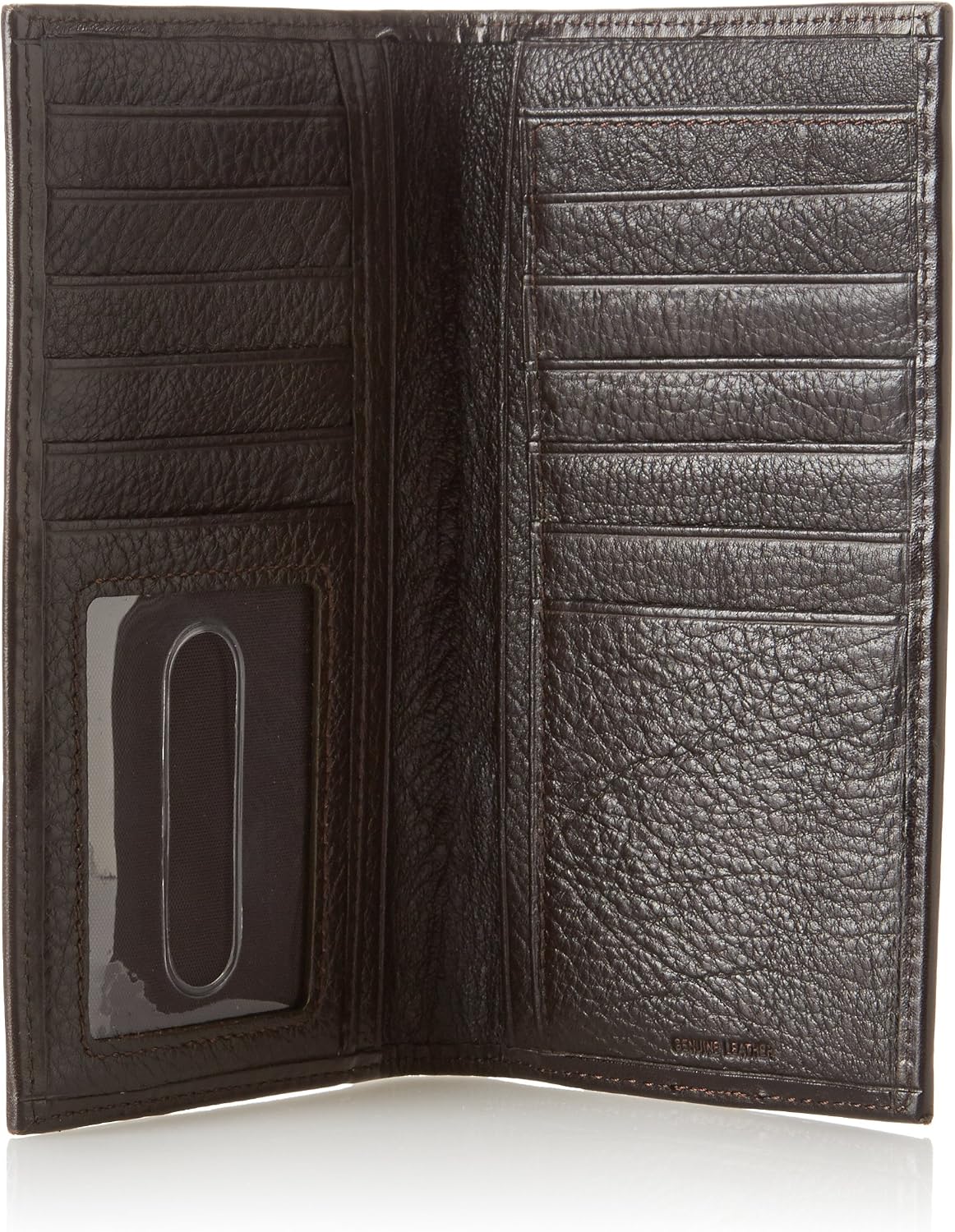 Nocona Rodeo de avestruz marrón para hombre