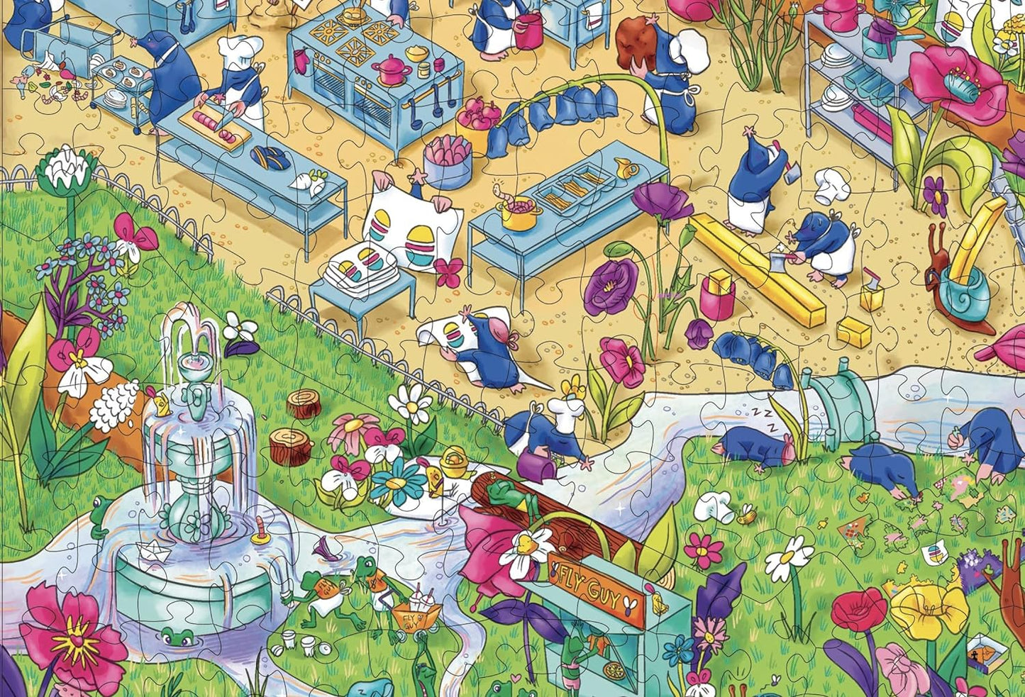 Magic Puzzles - Juego de 3 rompecabezas de la serie dos, The Busy B...
