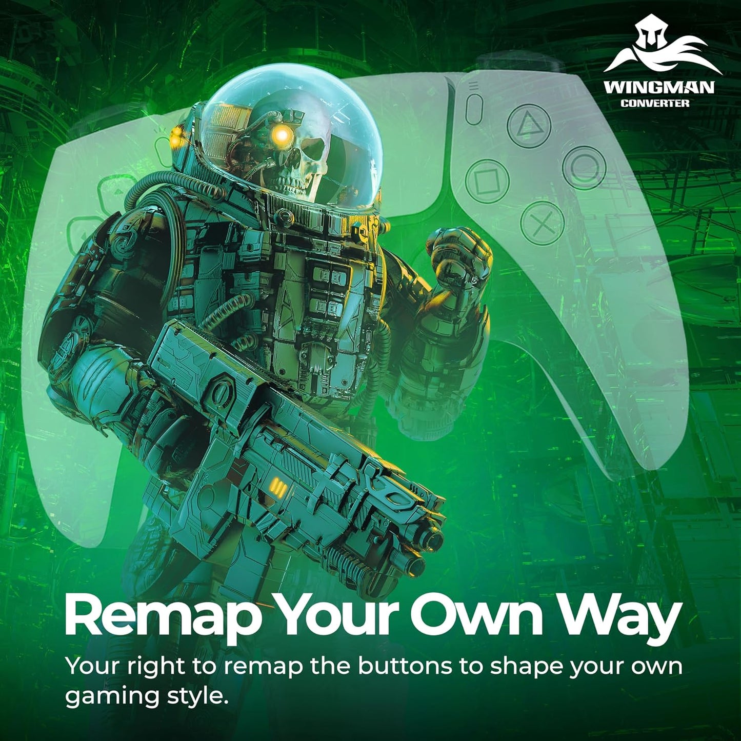 Brook Wingman XB 3 Converter - Eleva tu juego: adaptador inalámbric...