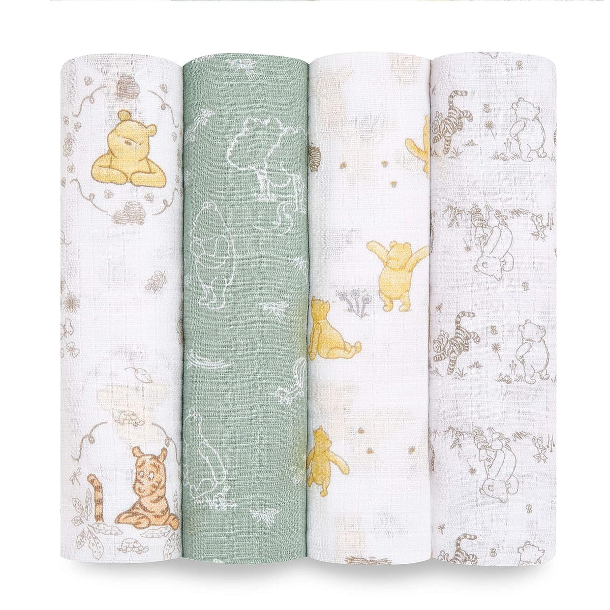 aden + anais Essentials - Mantas de muselina de Disney para bebés n...
