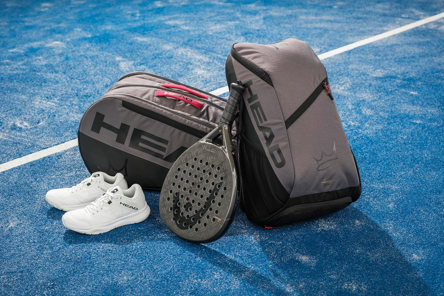 HEAD Coello Tour Mochila De Padel 25L Bolsa | Capacidad de 2 raquetas