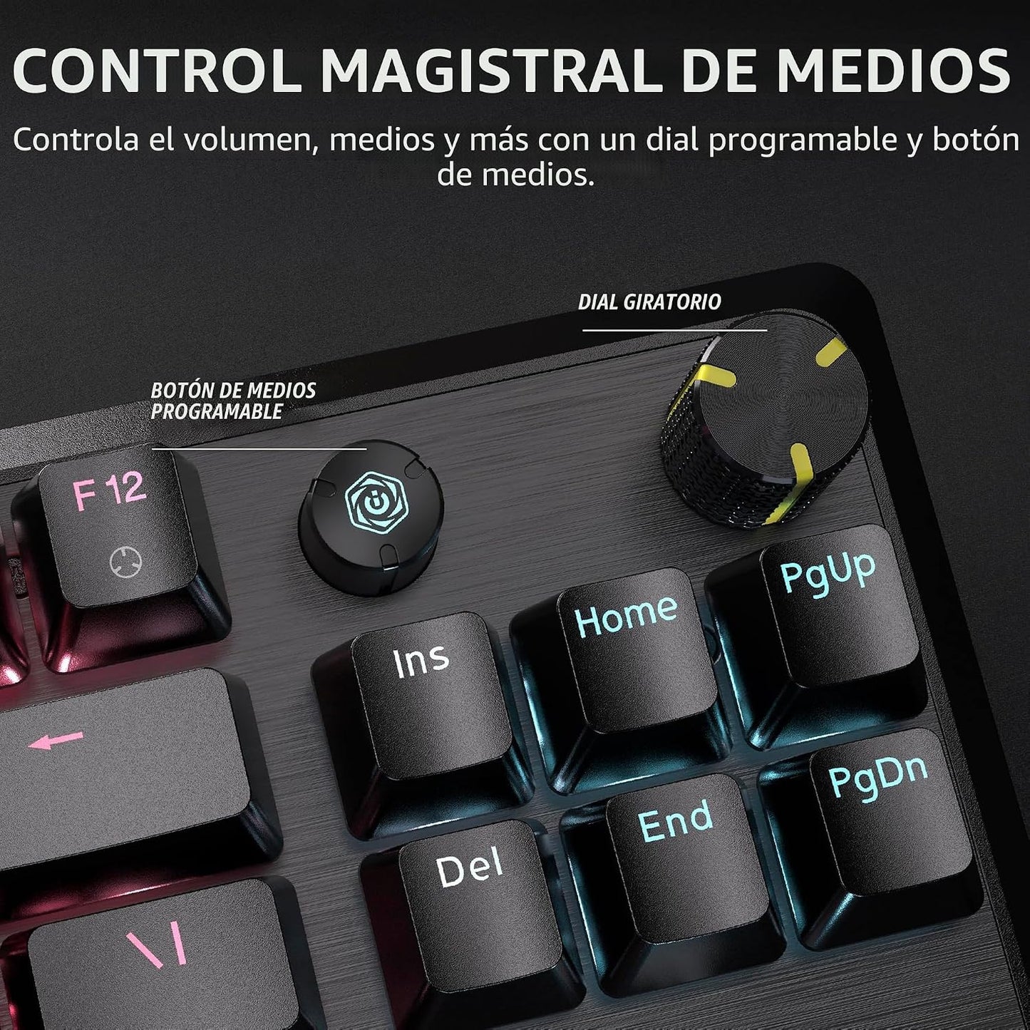 Corsair K70 CORE TKL RGB Teclado mecánico con cable para juegos sin...