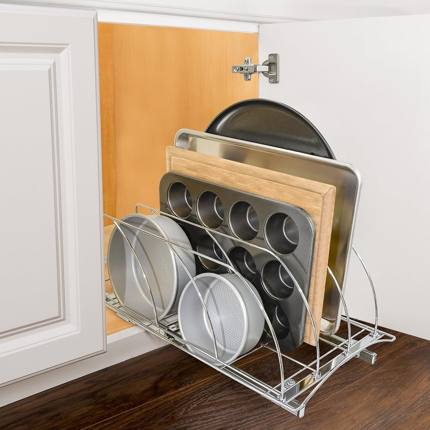 Lynk Professional® - Organizador de tabla de cortar, bandeja para g...