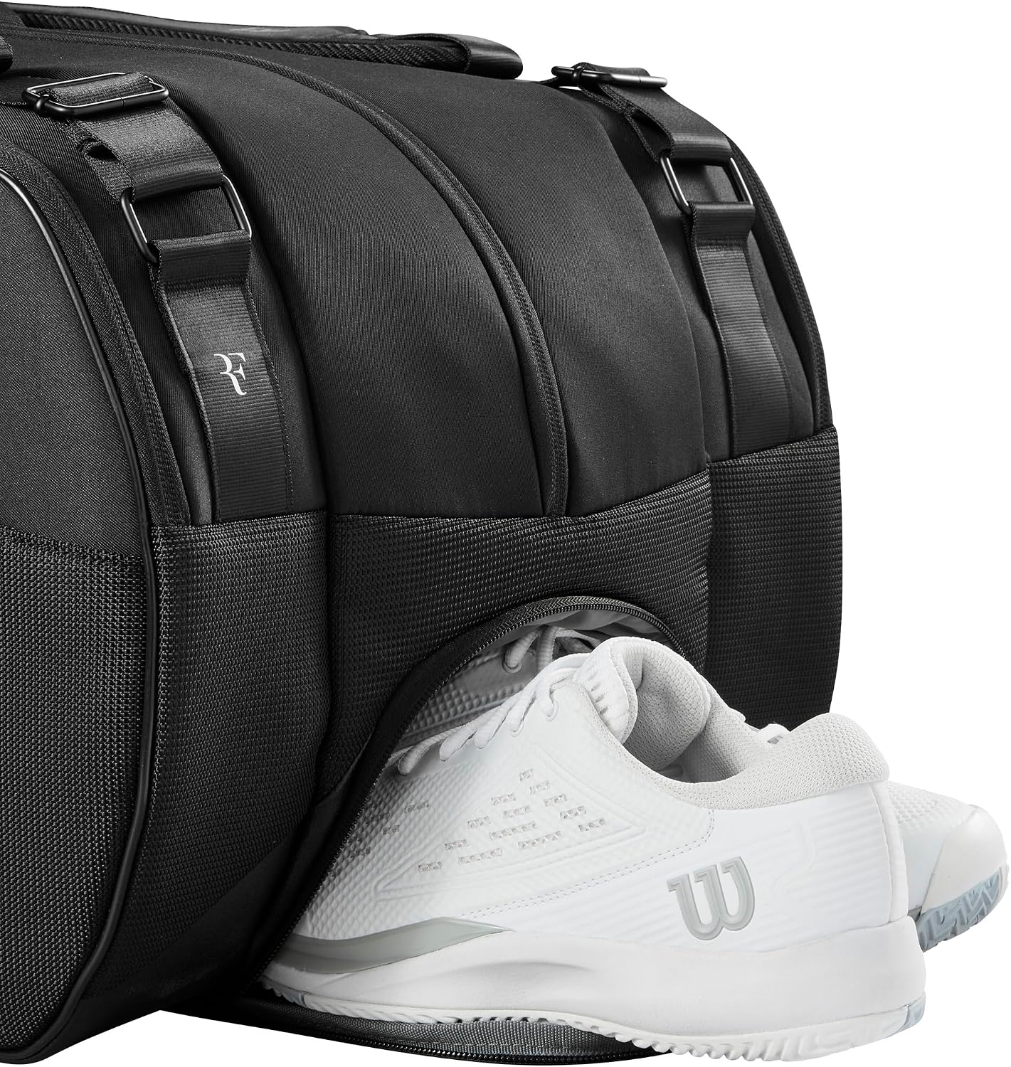 WILSON RF - Funda para raqueta de tenis, color negro
