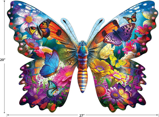 RoseArt - Gran forma - Hermosa mariposa - Rompecabezas de 500 pieza...