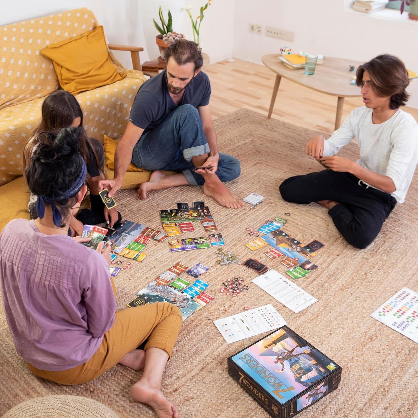 Asmodee Juego de mesa 7 Wonders (nueva edición) - Lleva tu civiliza...