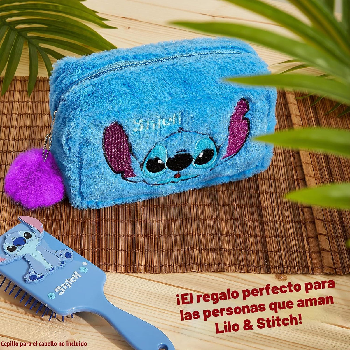 Disney Bolsa de aseo de puntada para mujeres y adolescentes, acceso...