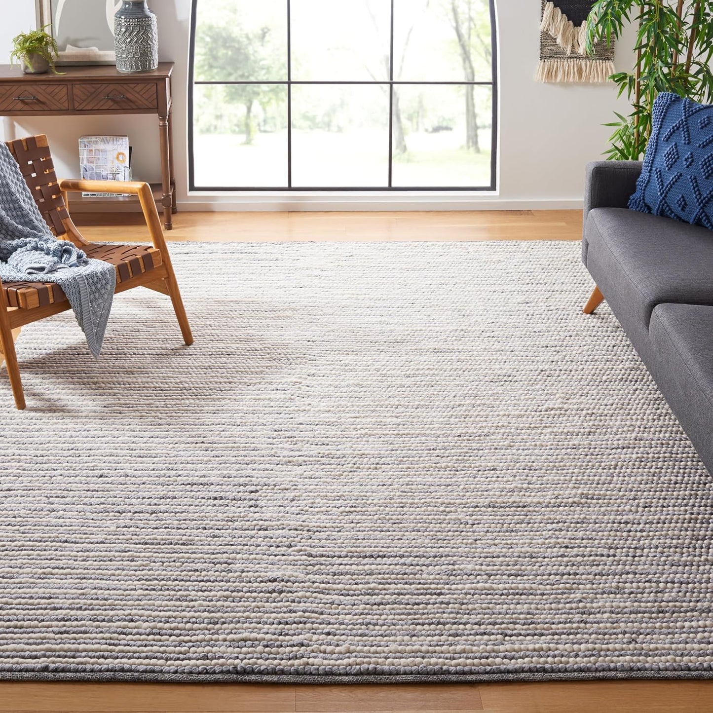 SAFAVIEH Natura Collection - Alfombra de área de 10 x 14 pies, marf...