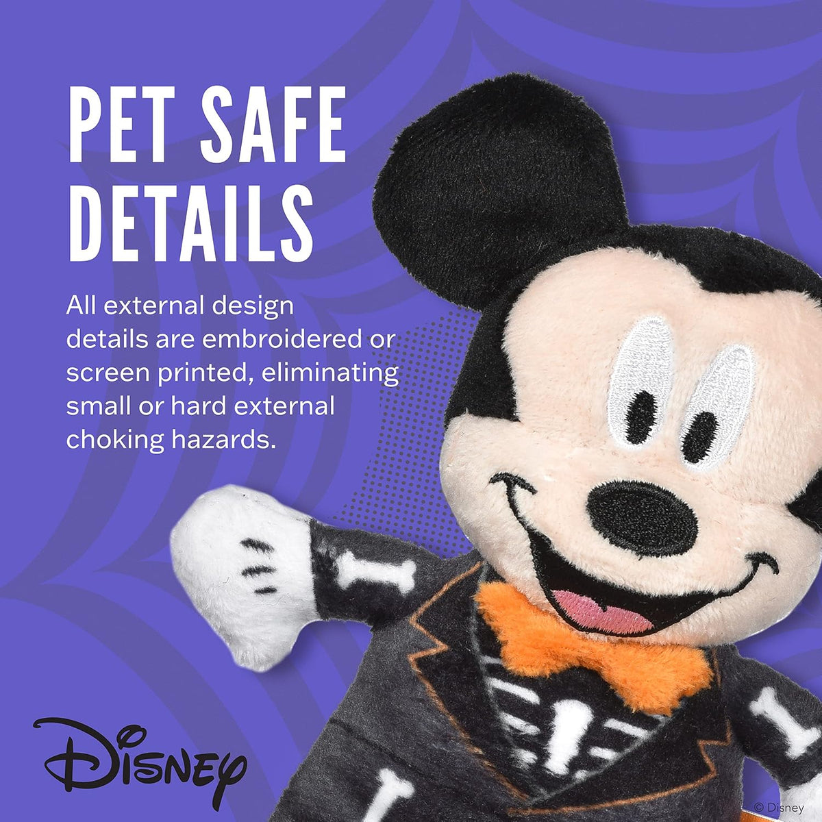 Disney Mickey Mouse - Peluche de Halloween, un bonito animal de pel...