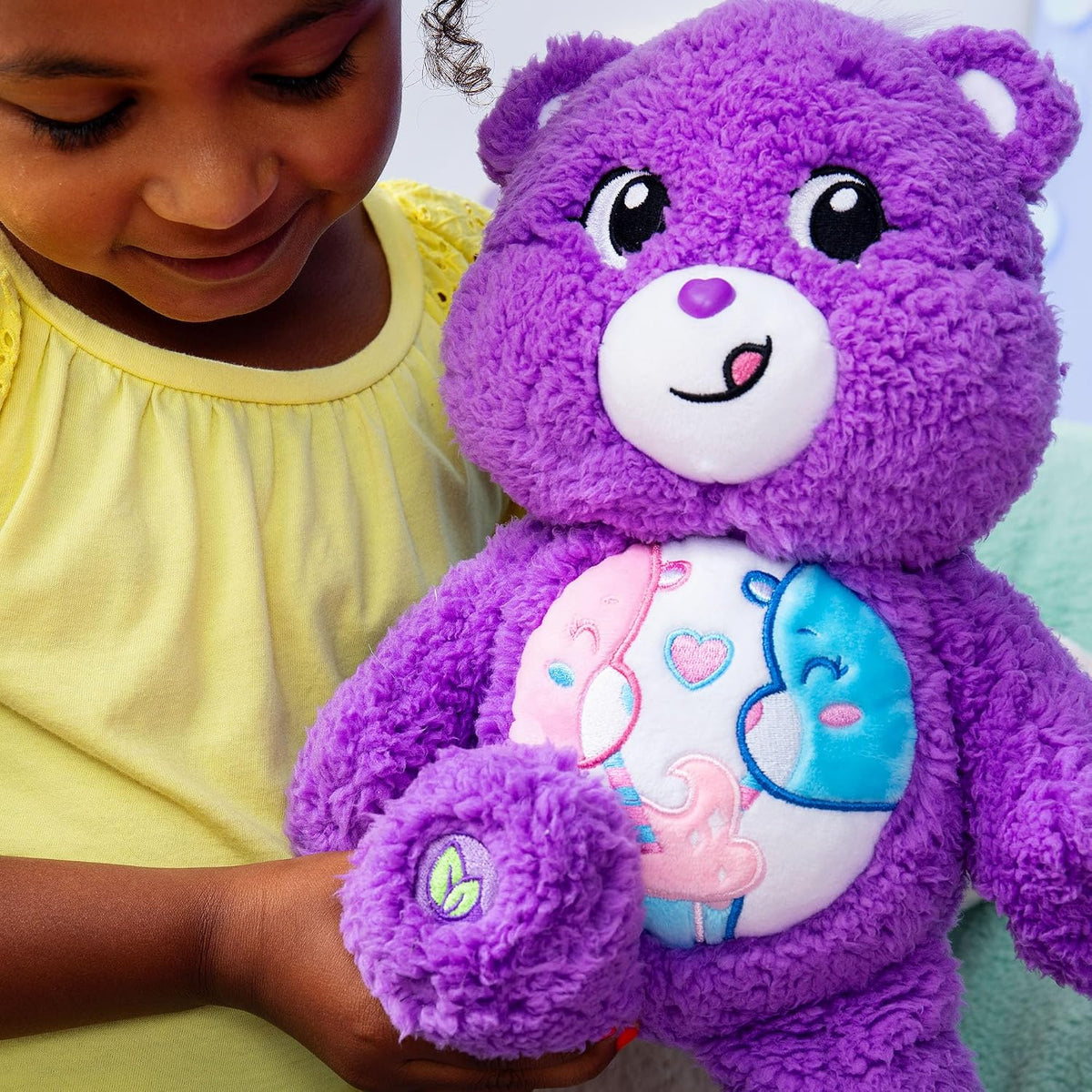 Care Bears Peluche de 14" de Tamaño Mediano - Oso Compartir Car...