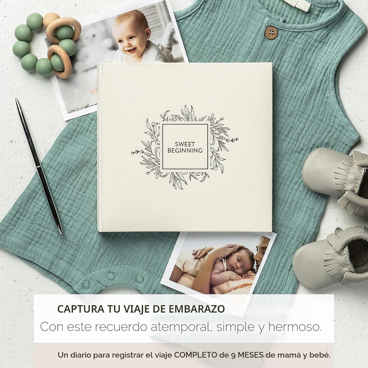 Diario de embarazo de recuerdo: un libro de embarazo para apreciar...