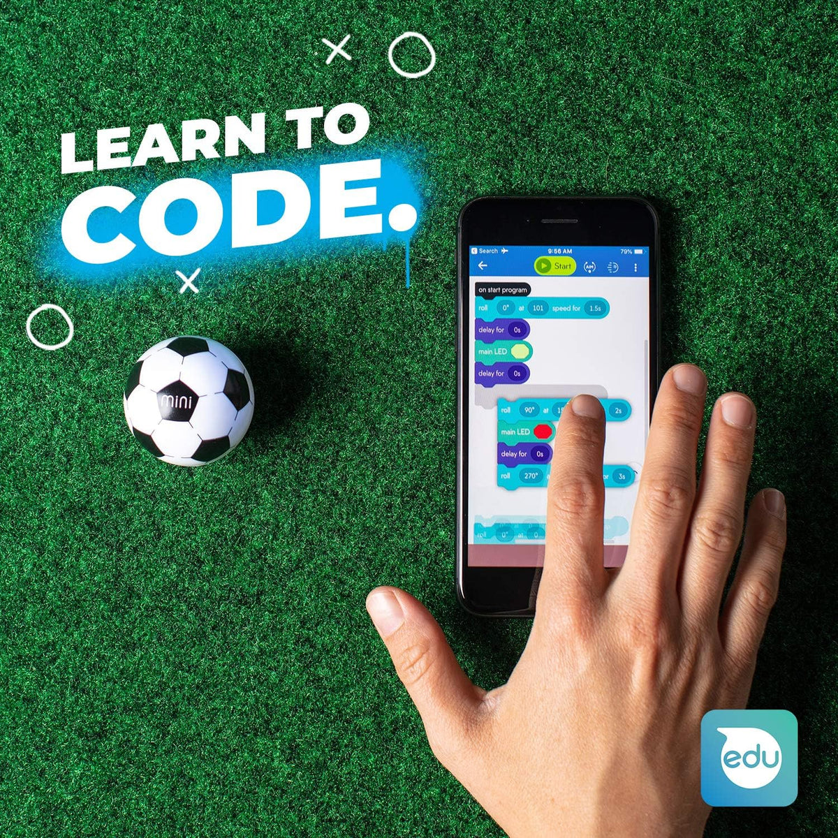 Sphero Mini Soccer - Bola de Robot de Codificación - Codificación E...