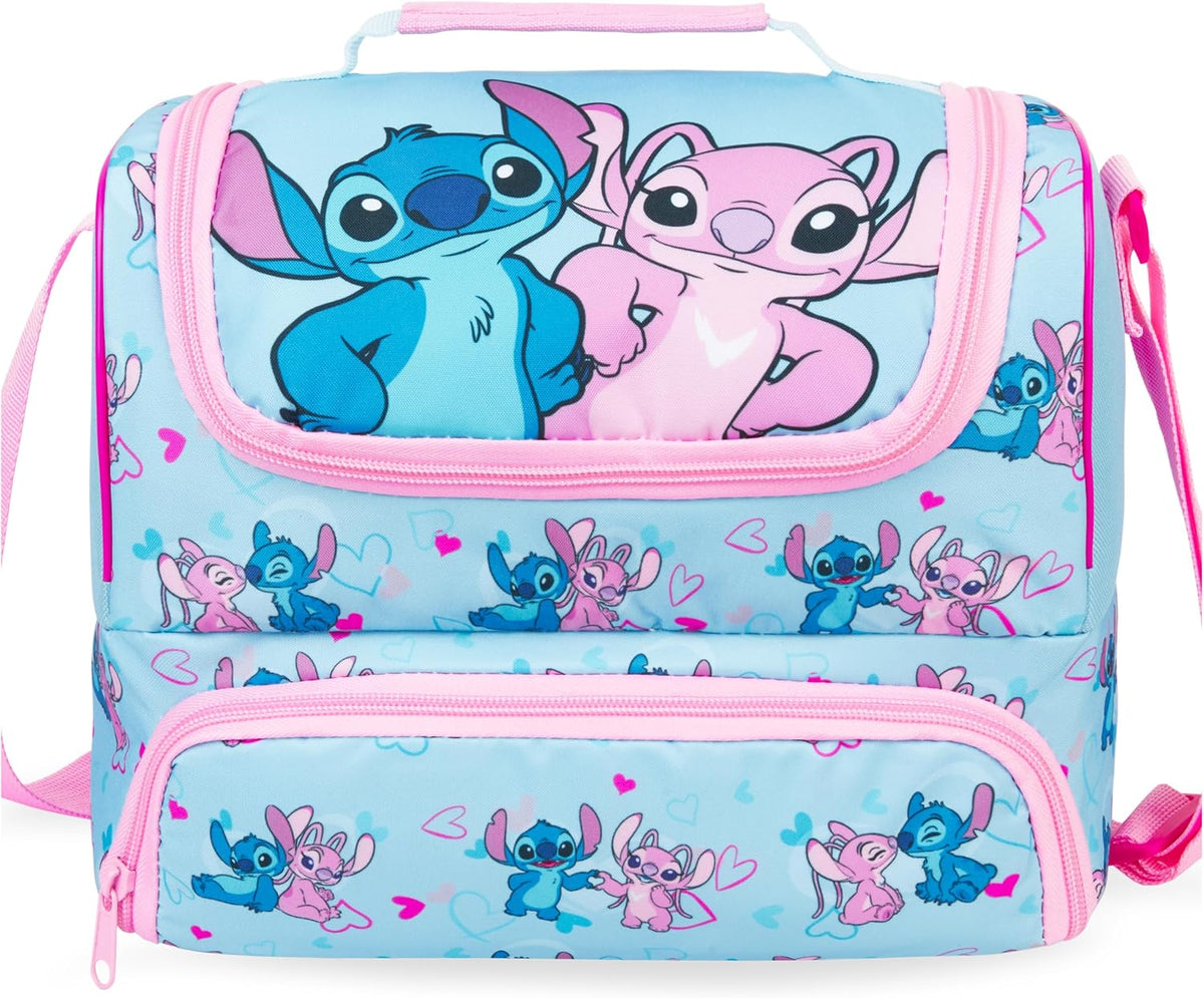 Get Trend Disney Stitch Girls Bolsa de almuerzo aislada para la esc...