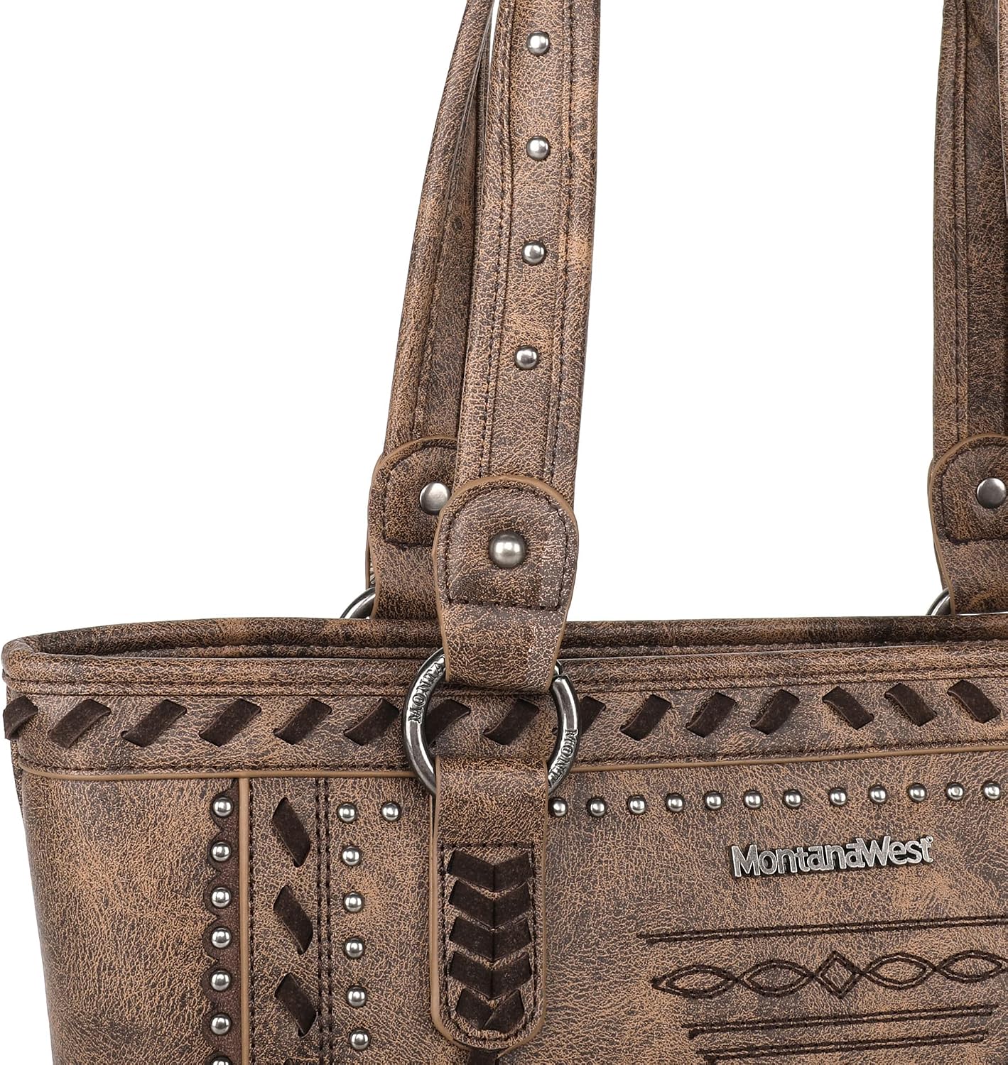 Montana West - Bolso tote de colección espiritual estilo western pa...
