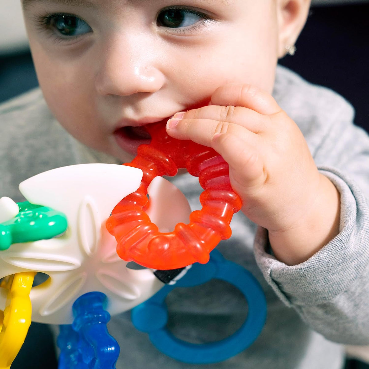 Baby Einstein Ocean Explorers Sea of Sensory - Juguete mordedor sen...