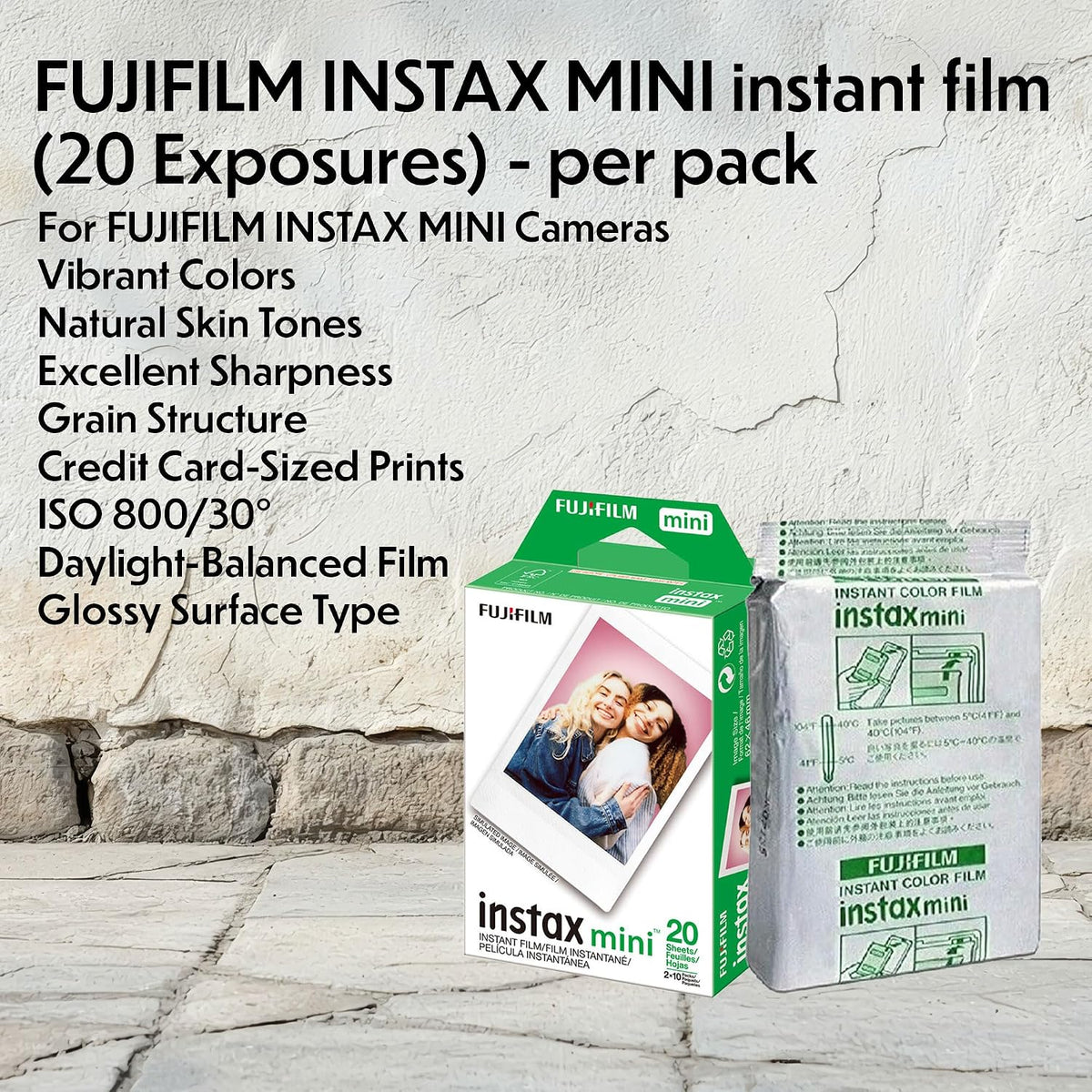 FUJIFILM INSTAX MINI 13 Cámara de película instantánea (rosa carame...