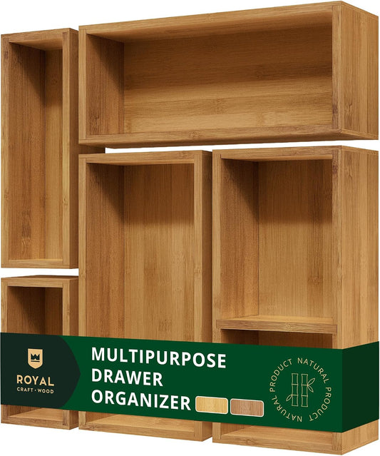 ROYAL CRAFT WOOD Soporte Premium de Notas Adhesivas de Bambú Carbon...