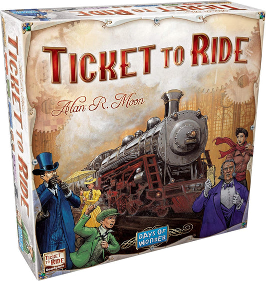 Ticket to Ride Juego de mesa - ¡Una aventura ferroviaria a través d...