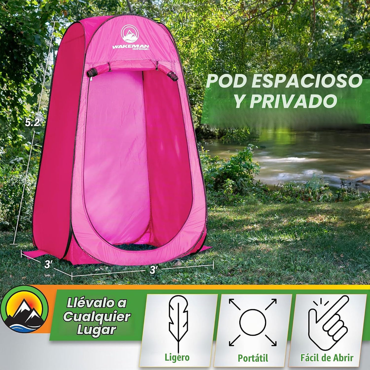Wakeman Mini tienda de campaña desplegable para niños, playa y camp...